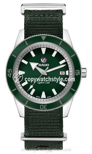 Rado HyperChrome Captain Cook 42 Stainless Steel / Green R32505318 Rado HyperChrome Captain Cook 42 Stainless Steel / Green R32505318