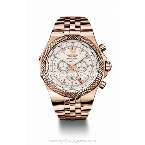 Breitling Breitling for Bentley GMT Gold / Silver R4736212.G665 Breitling Breitling for Bentley GMT Gold / Silver R4736212.G665