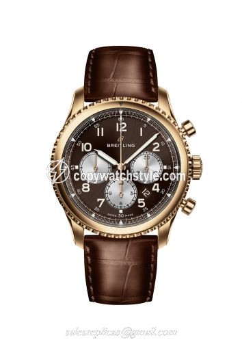 Breitling Navitimer 8 43 Chronograph 01 Red Gold Prototype RB011713 Breitling Navitimer 8 43 Chronograph 01 Red Gold Prototype RB011713