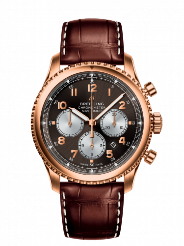Breitling Navitimer 8 B01 Chronograph 43 Red Gold / Bronze / Brown Croco RB0117131Q1P1 Breitling Navitimer 8 B01 Chronograph 43 Red Gold / Bronze / Brown Croco RB0117131Q1P1