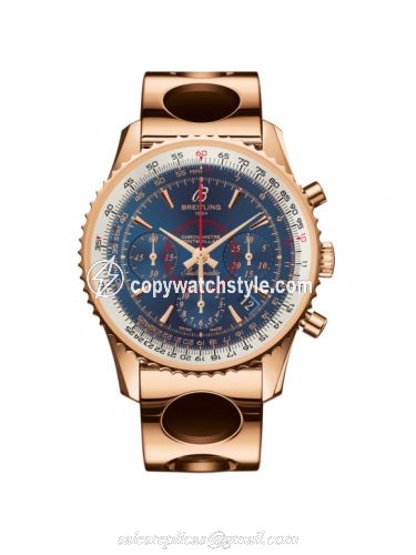 Breitling Montbrillant 01 Red Gold / Aurora Blue / Air Racer RB013012.C896.223R Breitling Montbrillant 01 Red Gold / Aurora Blue / Air Racer RB013012.C896.223R