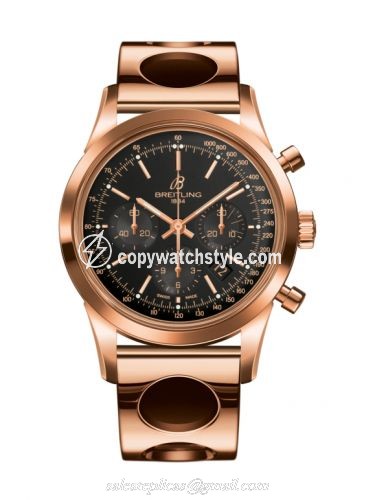 Breitling Transocean Chronograph Red Gold / Black / Air Racer RB015212.BB16.220R