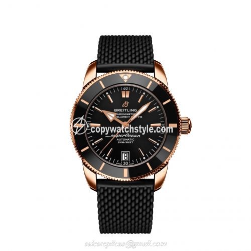 Breitling Superocean Heritage II 42 Red Gold / Black / Black / Rubber RB2010121B1S1 Breitling Superocean Heritage II 42 Red Gold / Black / Black / Rubber RB2010121B1S1