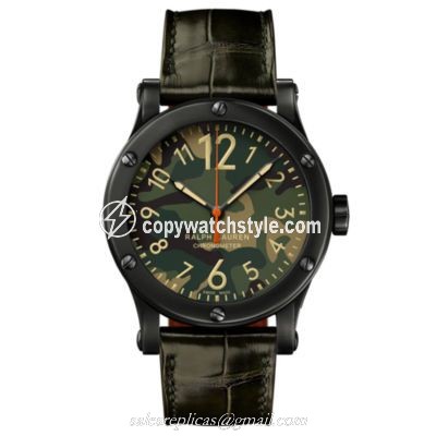 Ralph Lauren Safari 39mm Chronometer Aged Steel / Camo RLR0250703 Ralph Lauren Safari 39mm Chronometer Aged Steel / Camo RLR0250703