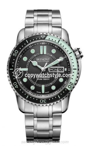 Bremont Supermarine S500 Green Bracelet S500BKGNbr Bremont Supermarine S500 Green Bracelet S500BKGNbr