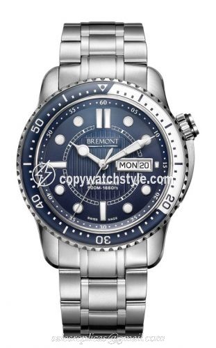 Bremont Supermarine S500 Blue Bracelet S500BLbr Bremont Supermarine S500 Blue Bracelet S500BLbr