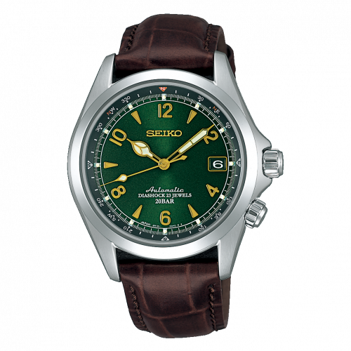 Seiko Mechanical Alpinist Stainless Steel / Green / Strap SARB017 Seiko Mechanical Alpinist Stainless Steel / Green / Strap SARB017