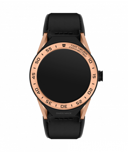 TAG Heuer Carrera Connected Modular 45 Black Titanium / Rose Gold / Black Calf SBF8A5000.32FT6079 TAG Heuer Carrera Connected Modular 45 Black Titanium / Rose Gold / Black Calf SBF8A5000.32FT6079
