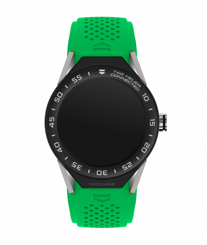 TAG Heuer Carrera Connected Modular 45 Titanium / Ceramic / Green Rubber SBF8A8001.11FT6083 TAG Heuer Carrera Connected Modular 45 Titanium / Ceramic / Green Rubber SBF8A8001.11FT6083