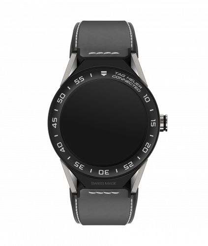 TAG Heuer Carrera Connected Modular 45 Titanium / Ceramic / Grey Calf SBF8A8001.11FT6104 TAG Heuer Carrera Connected Modular 45 Titanium / Ceramic / Grey Calf SBF8A8001.11FT6104
