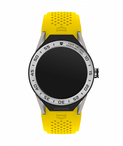 TAG Heuer Carrera Connected Modular 45 Titanium / Stainless Steel / Yellow Rubber SBF8A8014.11FT6082