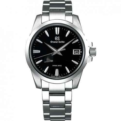Grand Seiko Spring Drive Stainless Steel / Black / Bracelet SBGA227 Grand Seiko Spring Drive Stainless Steel / Black / Bracelet SBGA227