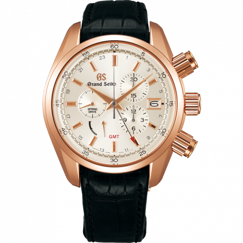 Grand Seiko Spring Drive Chronograph Pink Gold / Silver / Strap SBGC204 Grand Seiko Spring Drive Chronograph Pink Gold / Silver / Strap SBGC204