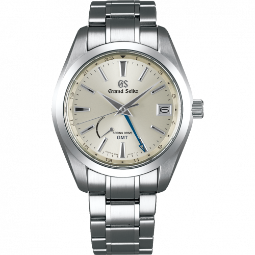 Grand Seiko Spring Drive GMT Stainless Steel / Silver / Bracelet SBGE205 Grand Seiko Spring Drive GMT Stainless Steel / Silver / Bracelet SBGE205