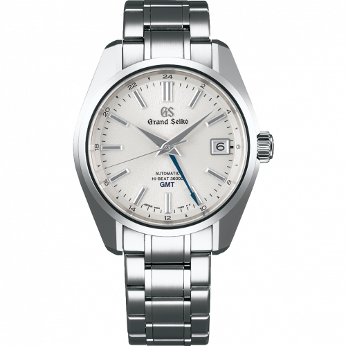 Grand Seiko Automatic Hi Beat 36000 GMT Stainless Steel / Mount Iwate / Bracelet SBGJ201 Grand Seiko Automatic Hi Beat 36000 GMT Stainless Steel / Mount Iwate / Bracelet SBGJ201