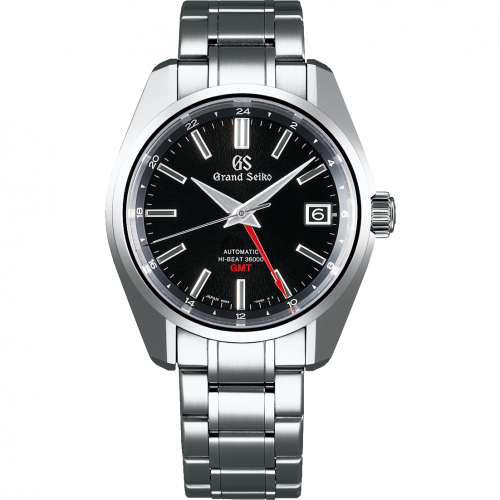 Grand Seiko Automatic Hi Beat 36000 GMT Stainless Steel / Black / Bracelet SBGJ203 Grand Seiko Automatic Hi Beat 36000 GMT Stainless Steel / Black / Bracelet SBGJ203