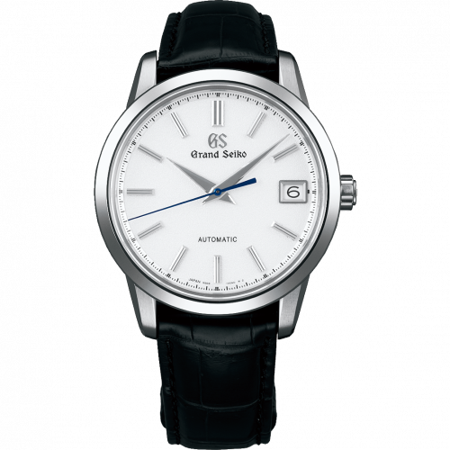 Grand Seiko Automatic Date Titanium / White / Bracelet / First Grand Seiko SBGR305