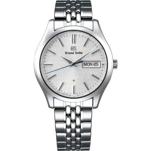Grand Seiko Quartz Day Date Stainless Steel / Silver / Caliber 9F 25th Anniversary Limited Edition SBGT241 Grand Seiko Quartz Day Date Stainless Steel / Silver / Caliber 9F 25th Anniversary Limited Edition SBGT241