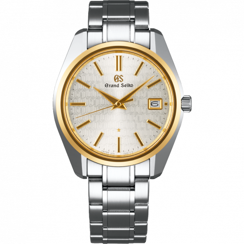 Grand Seiko Quartz Date Stainless Steel / Yellow Gold / Caliber 9F 25th Anniversary Limited Edition SBGV238 Grand Seiko Quartz Date Stainless Steel / Yellow Gold / Caliber 9F 25th Anniversary Limited Edition SBGV238