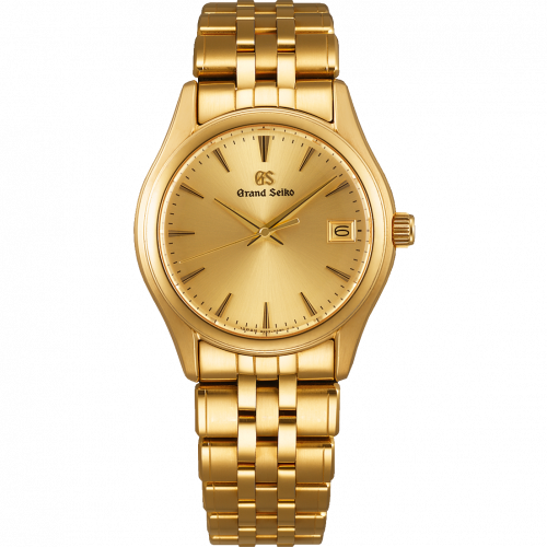 Grand Seiko Quartz Date Yellow Gold / Champagne / Bracelet SBGX218 Grand Seiko Quartz Date Yellow Gold / Champagne / Bracelet SBGX218