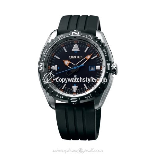 Seiko Prospex Land SNE423P1 Stainless Steel / Black / Strap SNE423P1