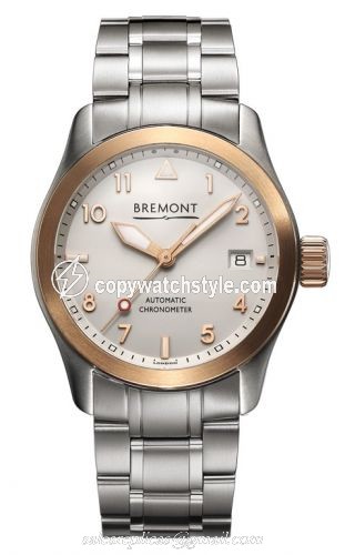 Bremont Solo 37 Two Tone Bracelet Solo37RGBr