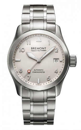 Bremont Solo 37 Silver Bracelet Solo37SiBr Bremont Solo 37 Silver Bracelet Solo37SiBr