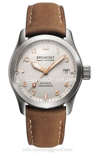 Bremont Solo 37 Silver / Gold Numerals Solo37SiRg