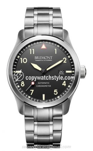 Bremont Solo Black Cream Bracelet SOLOCrBr Bremont Solo Black Cream Bracelet SOLOCrBr