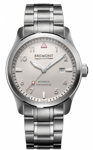 Bremont Solo 43 Silver Bracelet SOLOWHSIBr