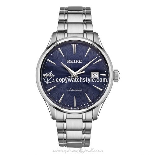 Seiko Mechanical Stainless Stainless Steel / Blue / Bracelet SRPA29 Seiko Mechanical Stainless Stainless Steel / Blue / Bracelet SRPA29