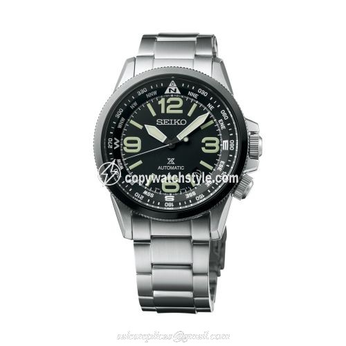 Seiko Prospex Land SRPA71K1 Stainless Steel / Black / Bracelet SRPA71K1 Seiko Prospex Land SRPA71K1 Stainless Steel / Black / Bracelet SRPA71K1