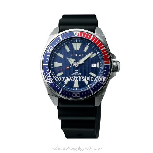 Seiko Prospex Diver Samurai Stainless Steel / Blue / Rubber SRPB53 Seiko Prospex Diver Samurai Stainless Steel / Blue / Rubber SRPB53