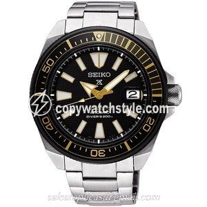 Seiko Prospex Diver Samurai Stainless Steel / Black / Bracelet / Zimbe SRPC43 Seiko Prospex Diver Samurai Stainless Steel / Black / Bracelet / Zimbe SRPC43