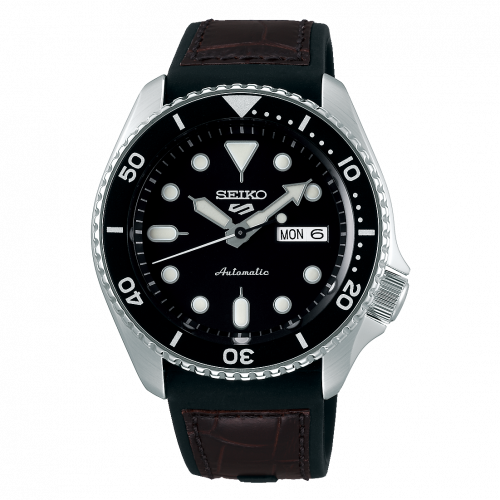 Seiko 5 Sports Specialist Style Stainless Steel / Black / Rubber SRPD55K2 Seiko 5 Sports Specialist Style Stainless Steel / Black / Rubber SRPD55K2