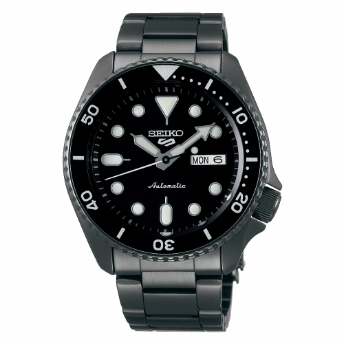 Seiko 5 Sports Sports Style Hard Coating / Black / Bracelet SRPD65K1 Seiko 5 Sports Sports Style Hard Coating / Black / Bracelet SRPD65K1