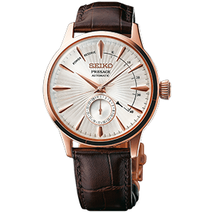 Seiko Cocktail Time Power Reserve Stainless Steel / PVD Rose / Sidecar SSA346J1 Seiko Cocktail Time Power Reserve Stainless Steel / PVD Rose / Sidecar SSA346J1