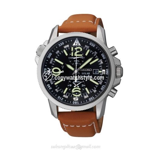 Seiko Prospex Land SSC081P1 Stainless Steel / Black / Strap SSC081P1