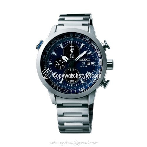 Seiko Prospex Sky SSC347P1 Stainless Steel / Blue SSC347P1 Seiko Prospex Sky SSC347P1 Stainless Steel / Blue SSC347P1
