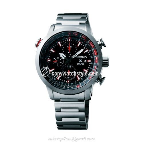 Seiko Prospex Sky SSC349P1 Stainless Steel / Black SSC349P1 Seiko Prospex Sky SSC349P1 Stainless Steel / Black SSC349P1