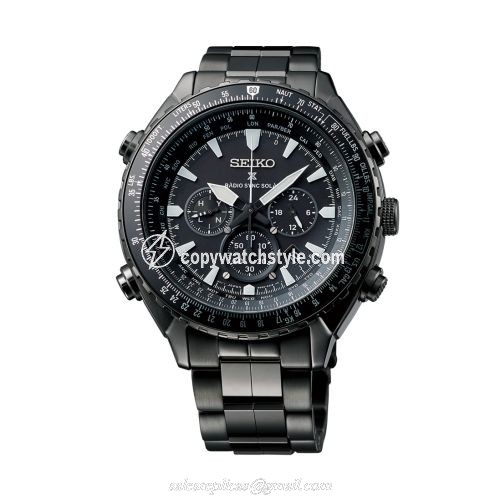Seiko Prospex Sky SSG003P1 Stainless Steel / Black SSG003P1