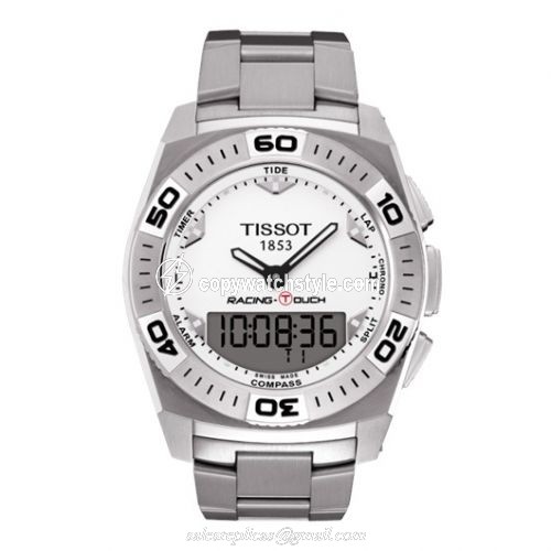 Tissot Racing-Touch Silver / Bracelet T002.520.11.031.00 Tissot Racing-Touch Silver / Bracelet T002.520.11.031.00