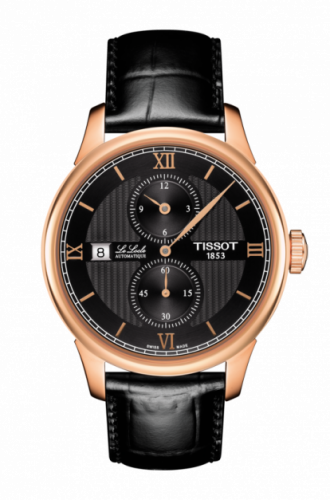Tissot Le Locle Regulateur Pink Gold / Black T006.428.36.058.02 Tissot Le Locle Regulateur Pink Gold / Black T006.428.36.058.02