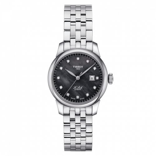 Tissot Le Locle 29 Automatic Lady Stainless Steel / Black MOP / Bracelet T006.207.11.126.00