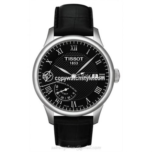 Tissot Le Locle Power Reserve 39.3 Stainless Steel / Black / Strap T006.424.16.053.00 Tissot Le Locle Power Reserve 39.3 Stainless Steel / Black / Strap T006.424.16.053.00