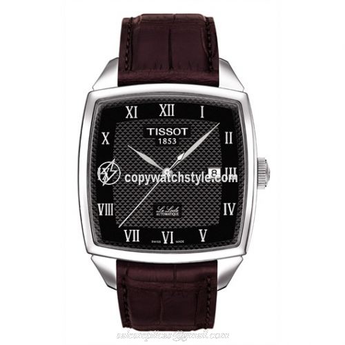 Tissot Le Locle Automatic Cushion 39 Stainless Steel / Black / Strap T006.707.16.053.00