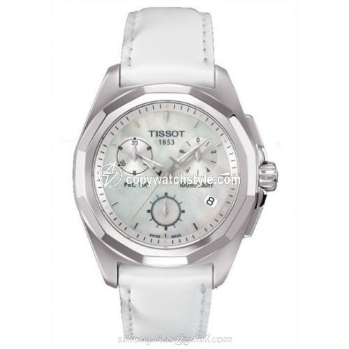 Tissot PRC 100 Quartz Chronograph MOP T008.217.16.111.00 Tissot PRC 100 Quartz Chronograph MOP T008.217.16.111.00