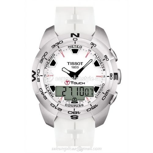 Tissot T-Touch Expert White Rubber T013.420.17.011.00 Tissot T-Touch Expert White Rubber T013.420.17.011.00