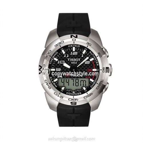 Tissot T-Touch Expert Carbon Rubber T013.420.17.202.00 Tissot T-Touch Expert Carbon Rubber T013.420.17.202.00