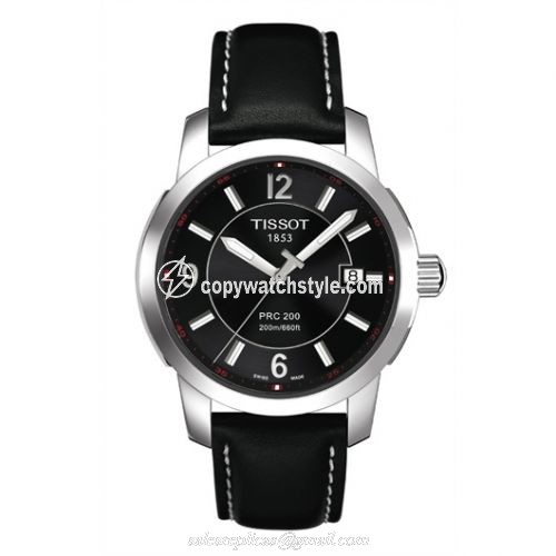 Tissot PRC 200 Quartz Black Strap T014.410.16.057.00